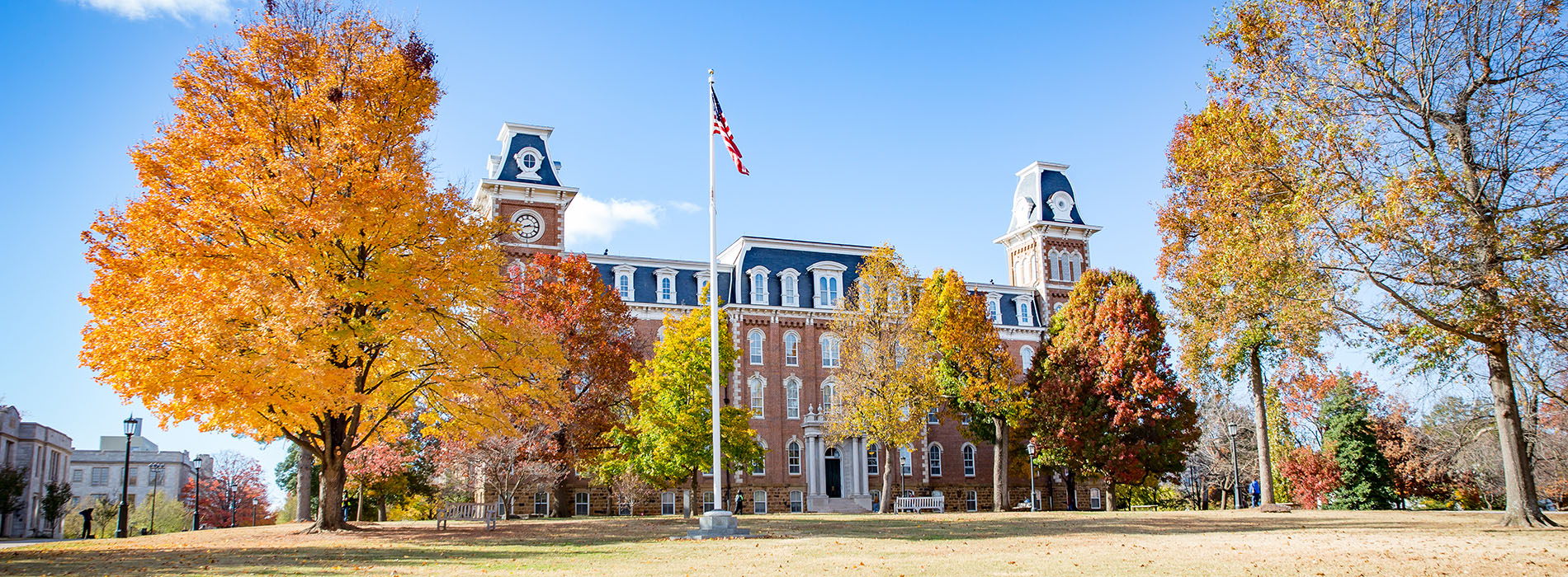 Old Main and Trees